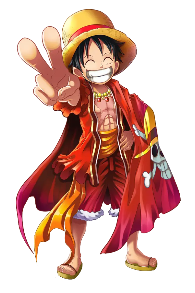 Ảnh Luffy cười 4