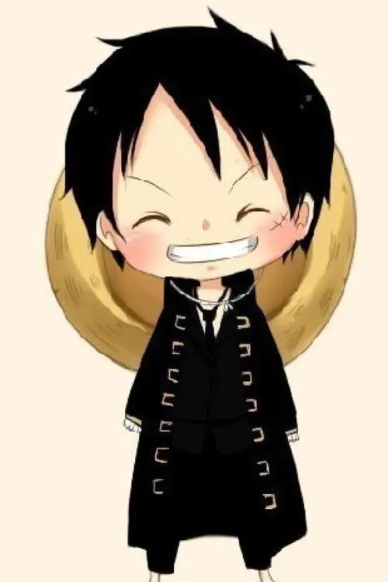 Ảnh Luffy chibi cute dễ thương 1