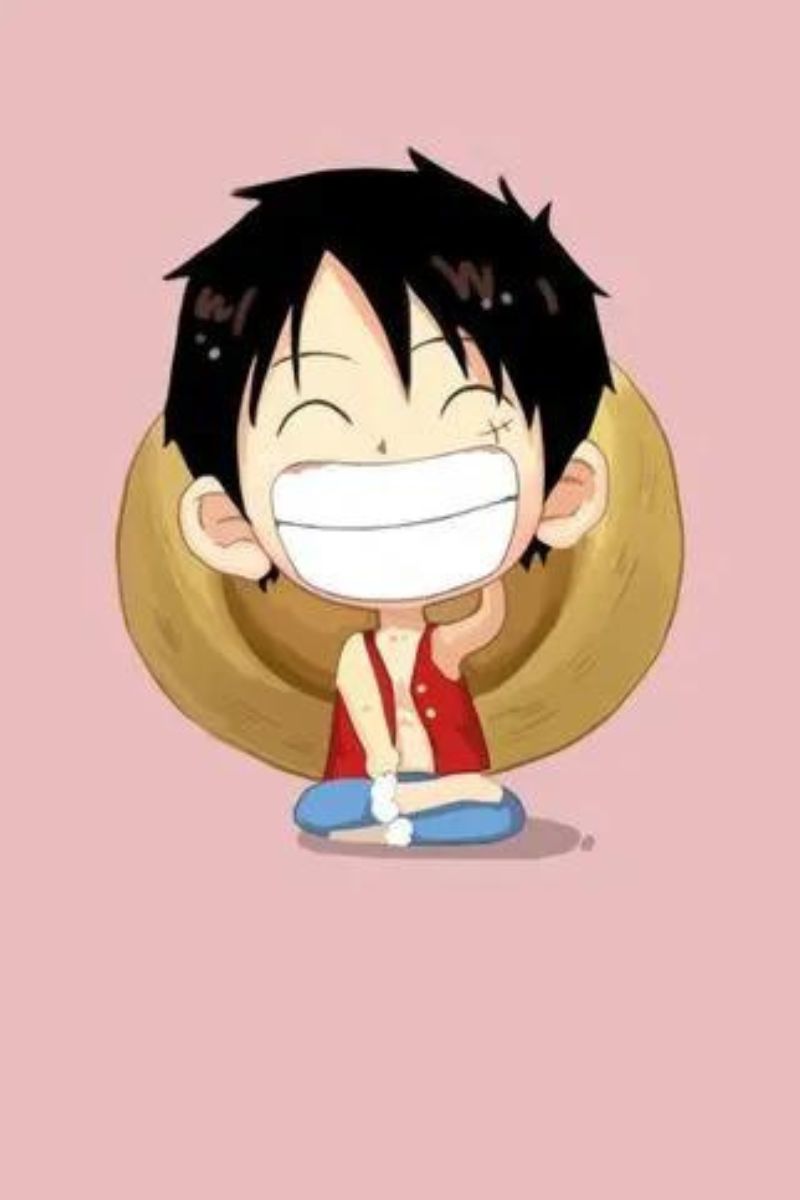 Ảnh Luffy chibi cute dễ thương 3