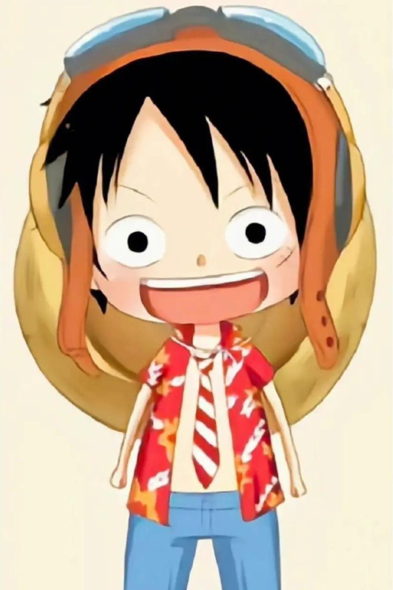 Ảnh Luffy chibi cute dễ thương 6