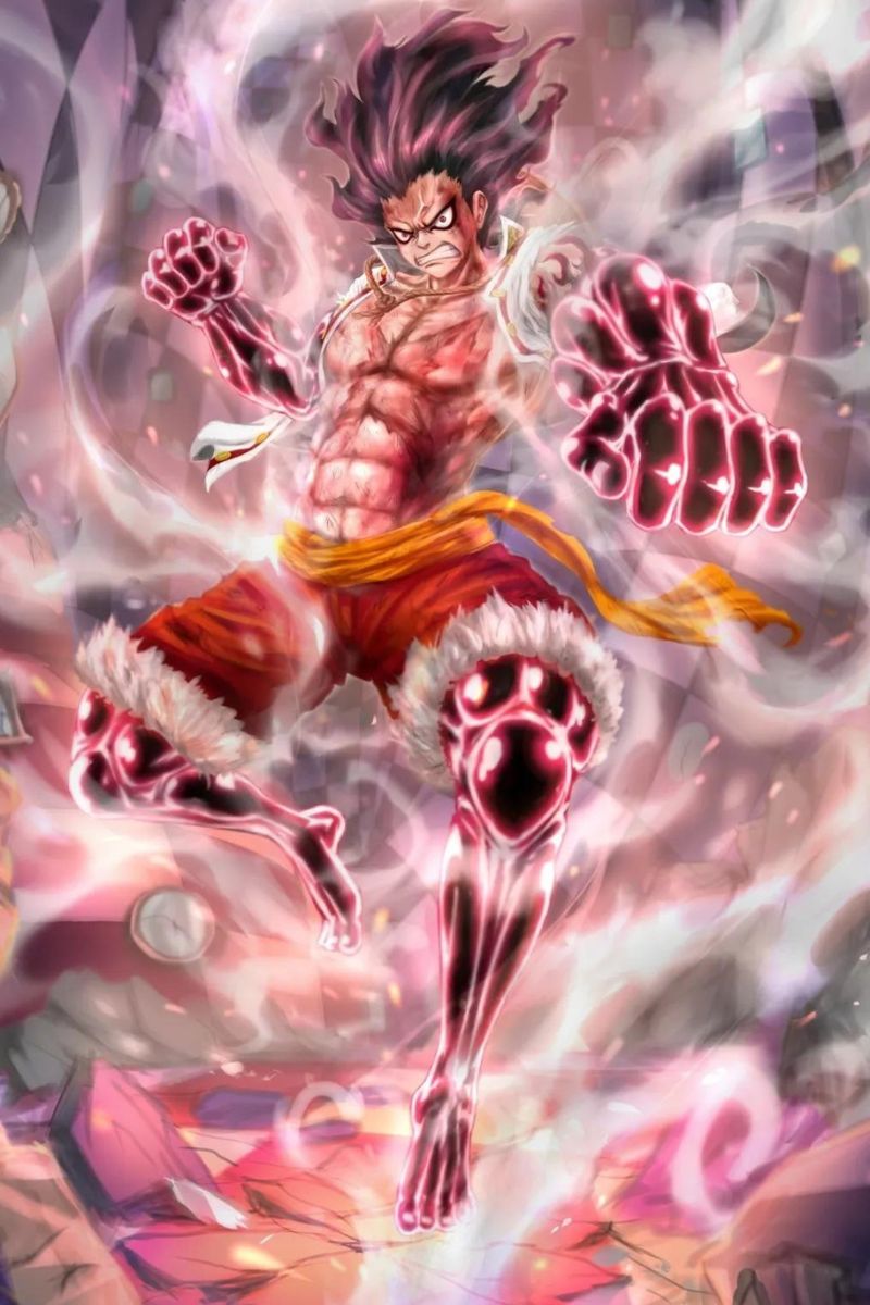 Ảnh Luffy Gear 4 mới nhất