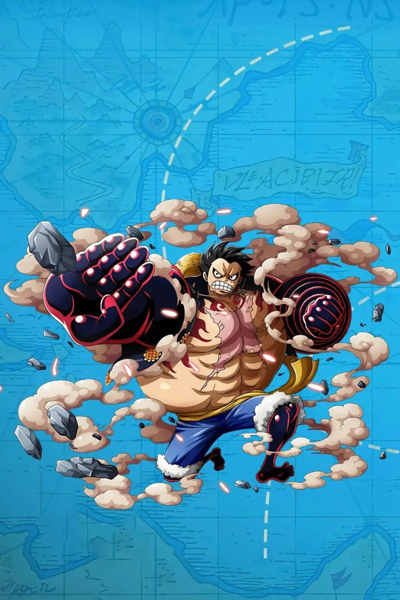 Ảnh Luffy Gear 4 mới nhất 11