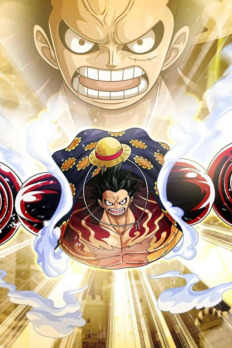 Ảnh Luffy Gear 5 ngầu nhất 3