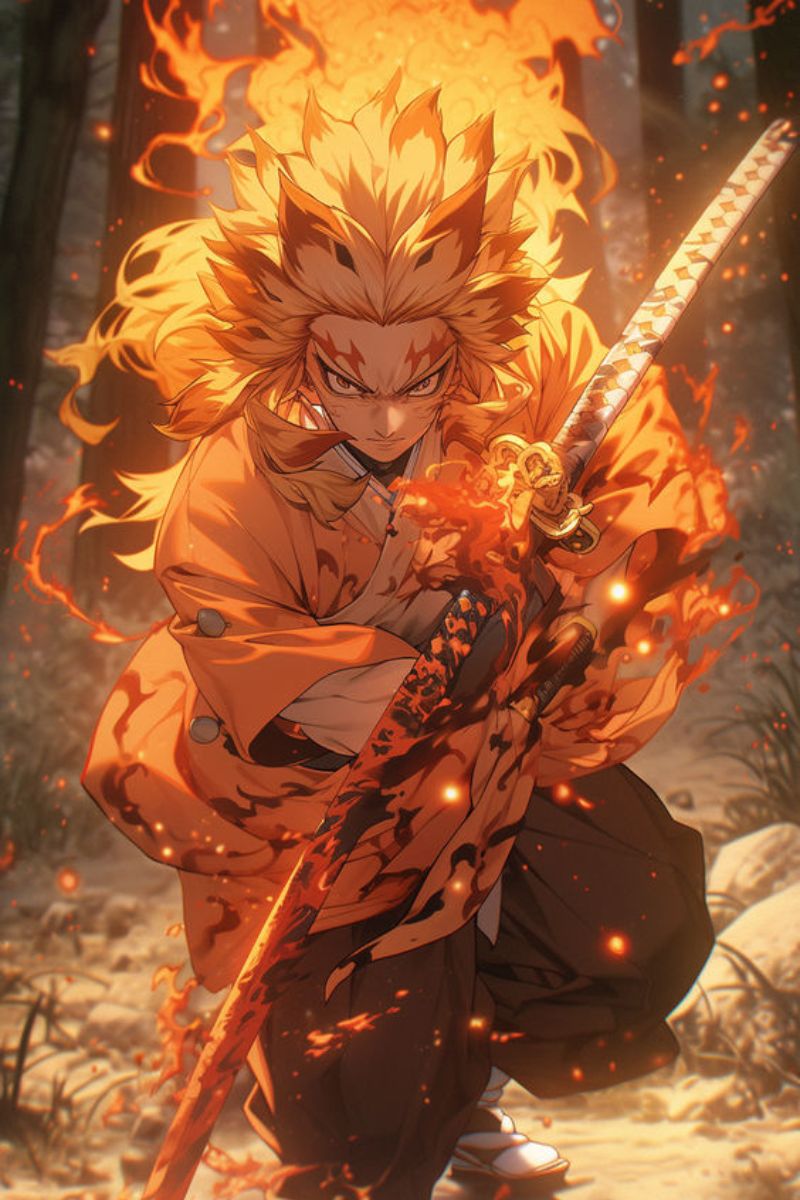 Ảnh Rengoku ngầu 1