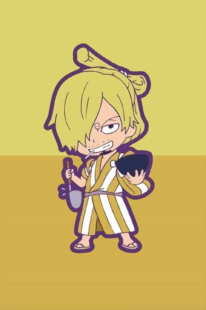 Ảnh Sanji chibi đáng yêu nhất 1 