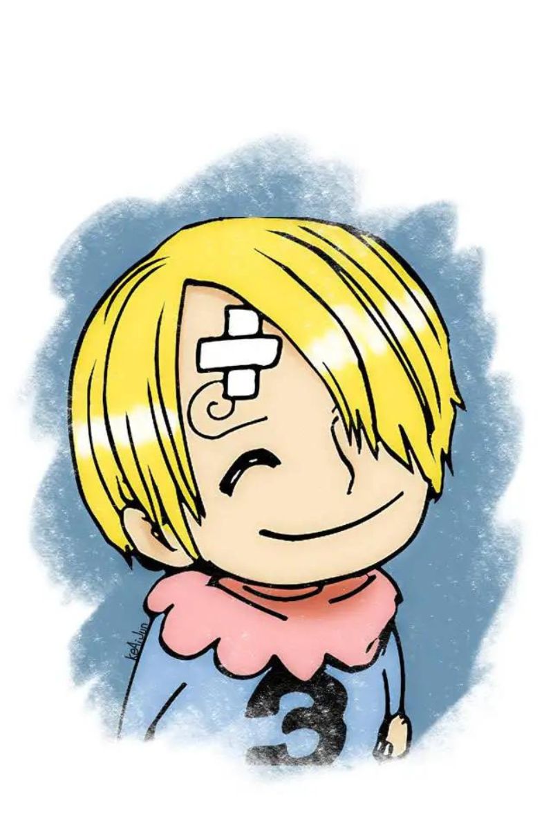 Ảnh Sanji chibi đáng yêu nhất 3