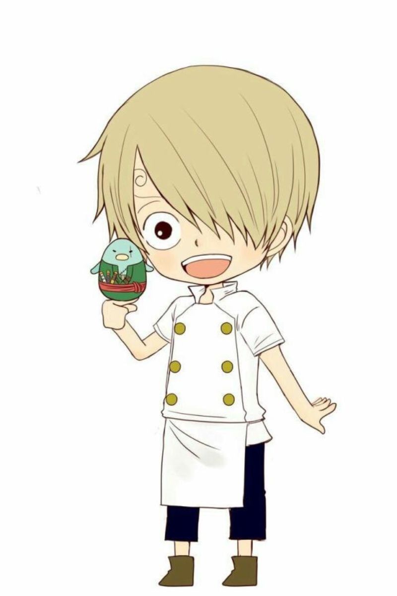 Ảnh Sanji chibi đáng yêu nhất 4