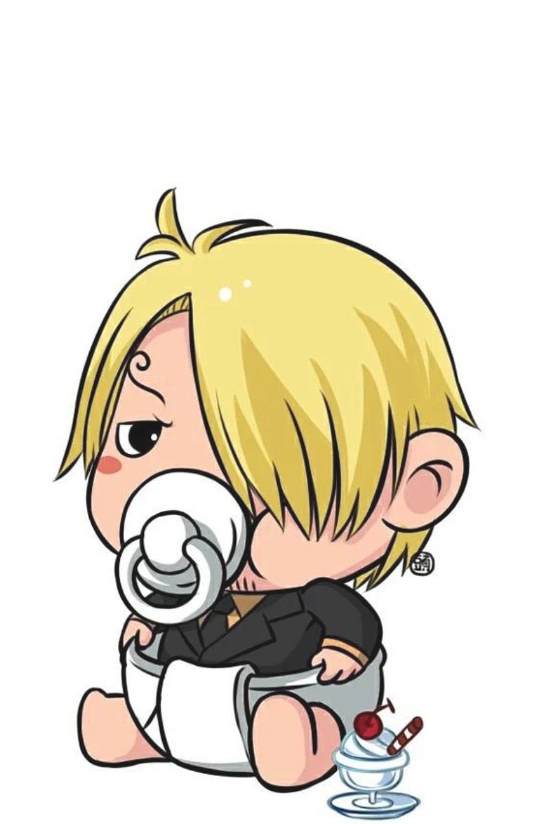 Ảnh Sanji chibi đáng yêu nhất 6