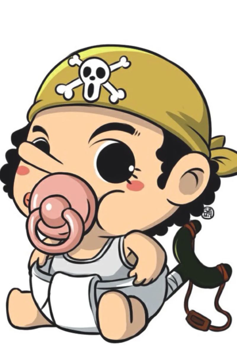 Ảnh Usopp lúc nhỏ trong One Piece đẹp nhất 3