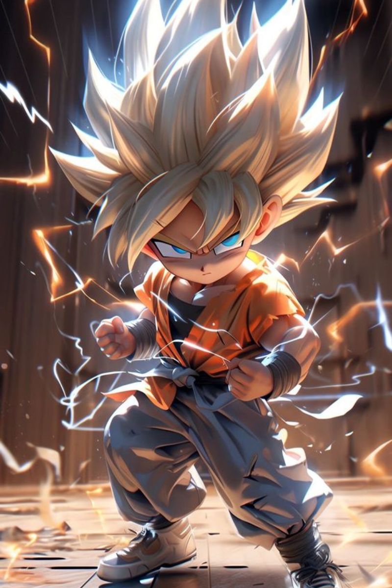 Hình ảnh Goku 3d 1