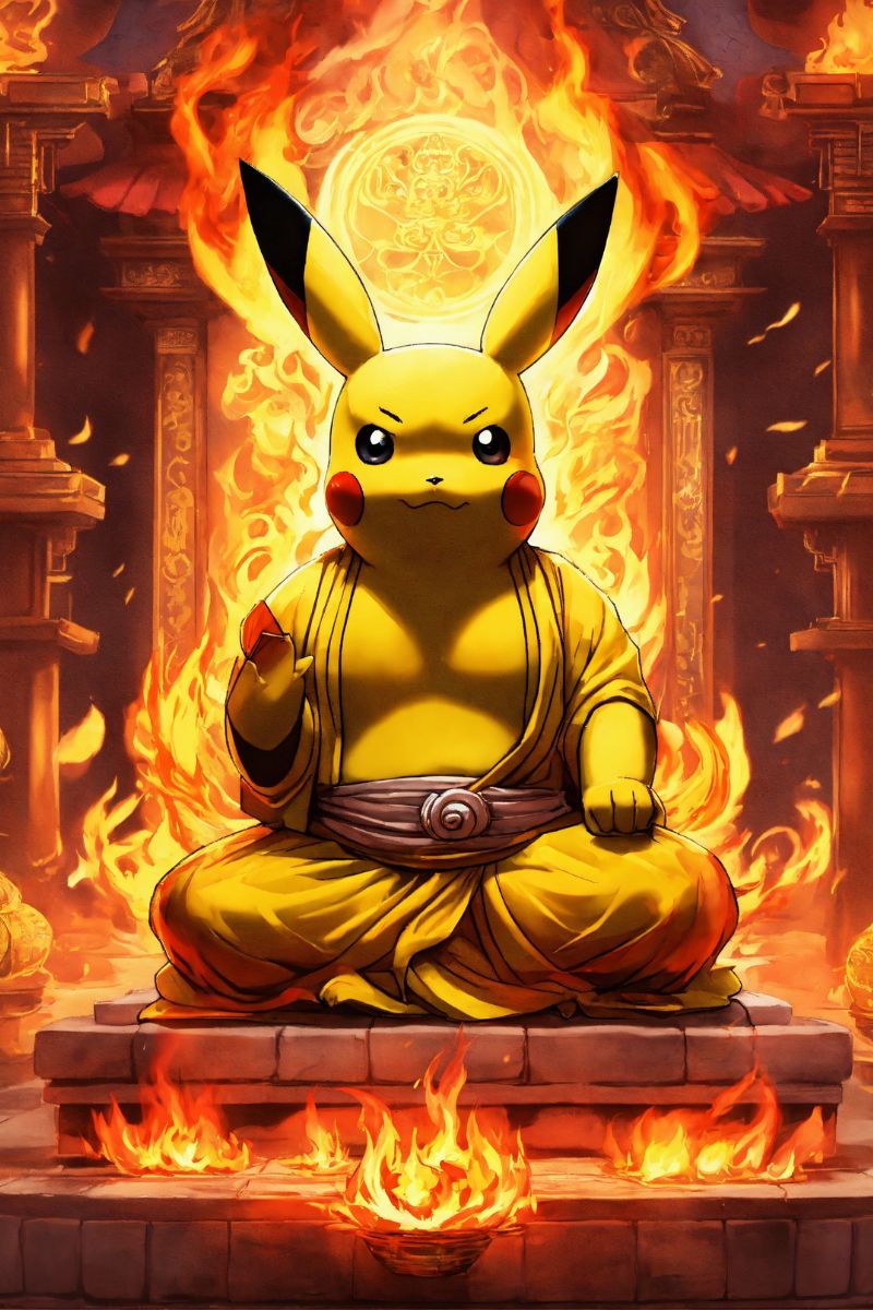 Hình ảnh Pikachu ngầu 10