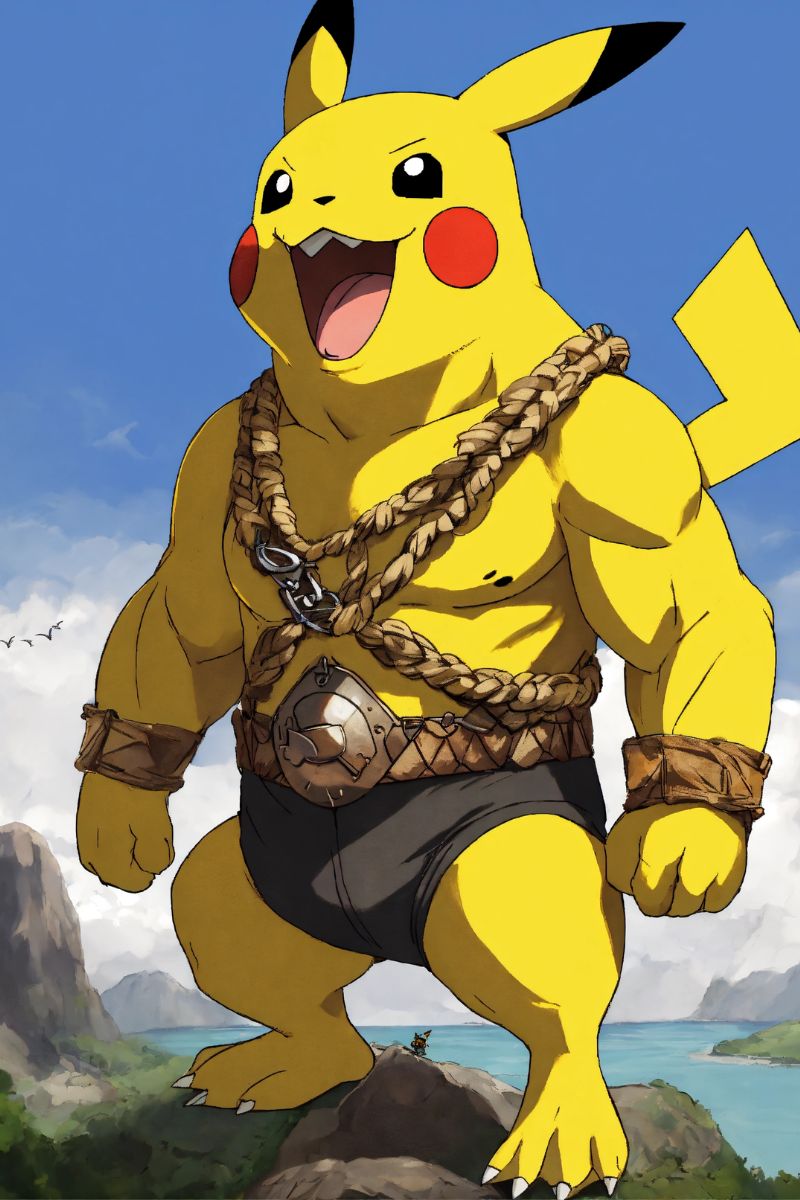 Hình ảnh Pikachu ngầu 3