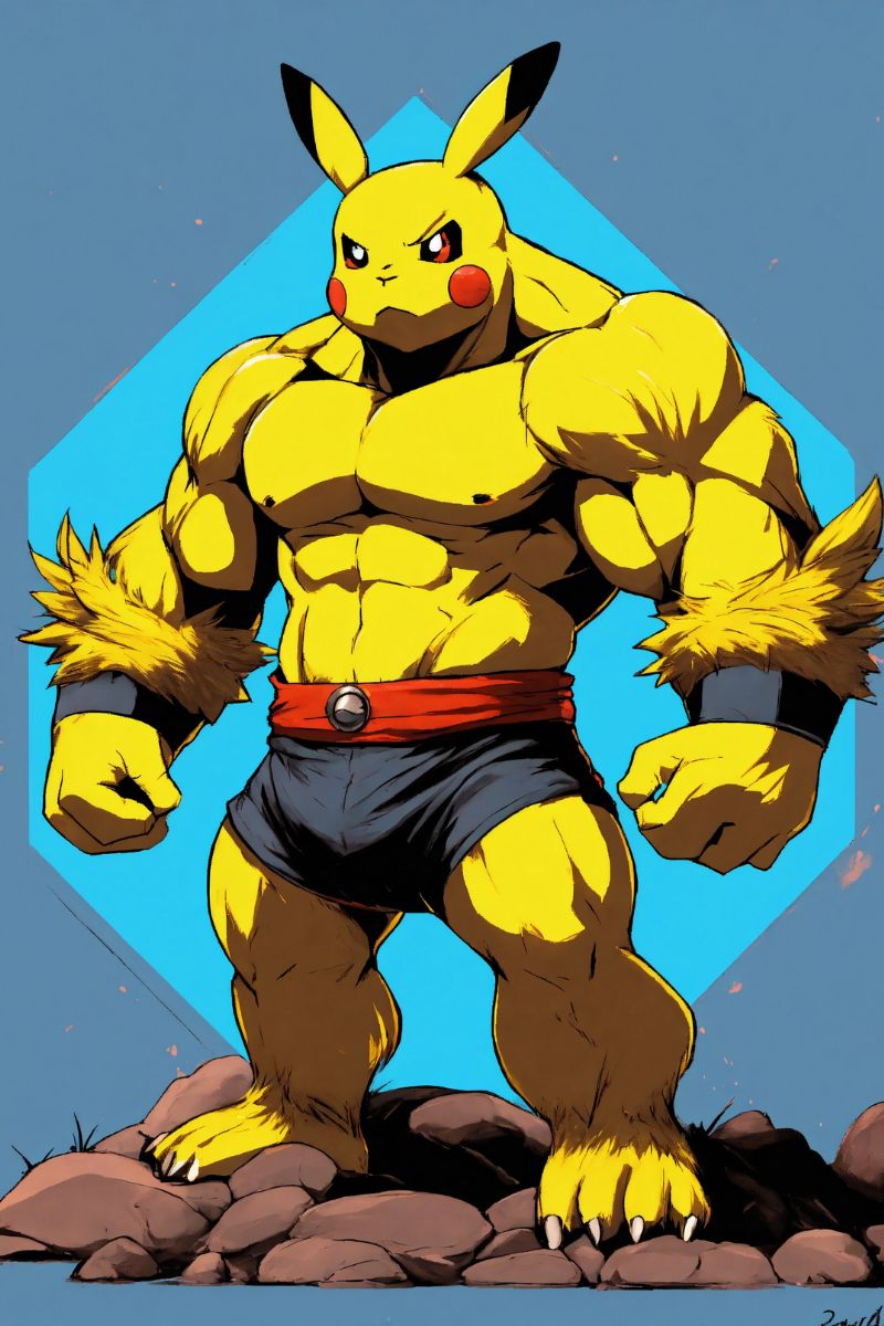 Hình ảnh Pikachu ngầu 9