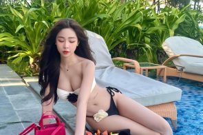 66+ Ảnh Tammy Phạm bikini lộ vòng 1 nóng bỏng