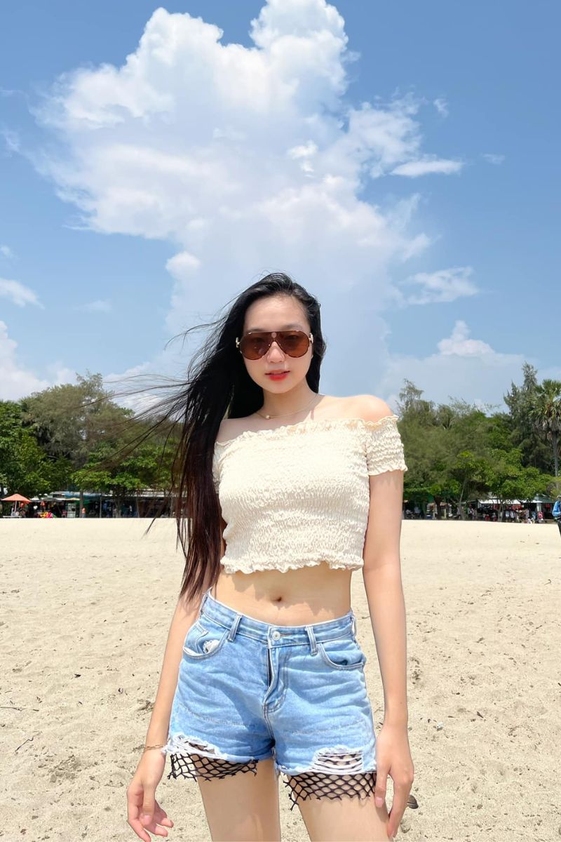 Ảnh tiktoker Hannah Vân Anh sexy cuốn hút 12