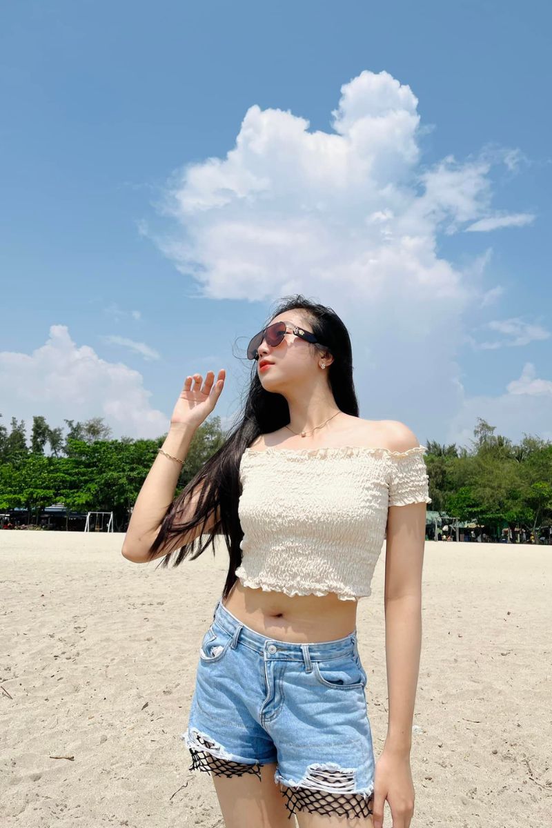 Ảnh tiktoker Hannah Vân Anh sexy cuốn hút 17