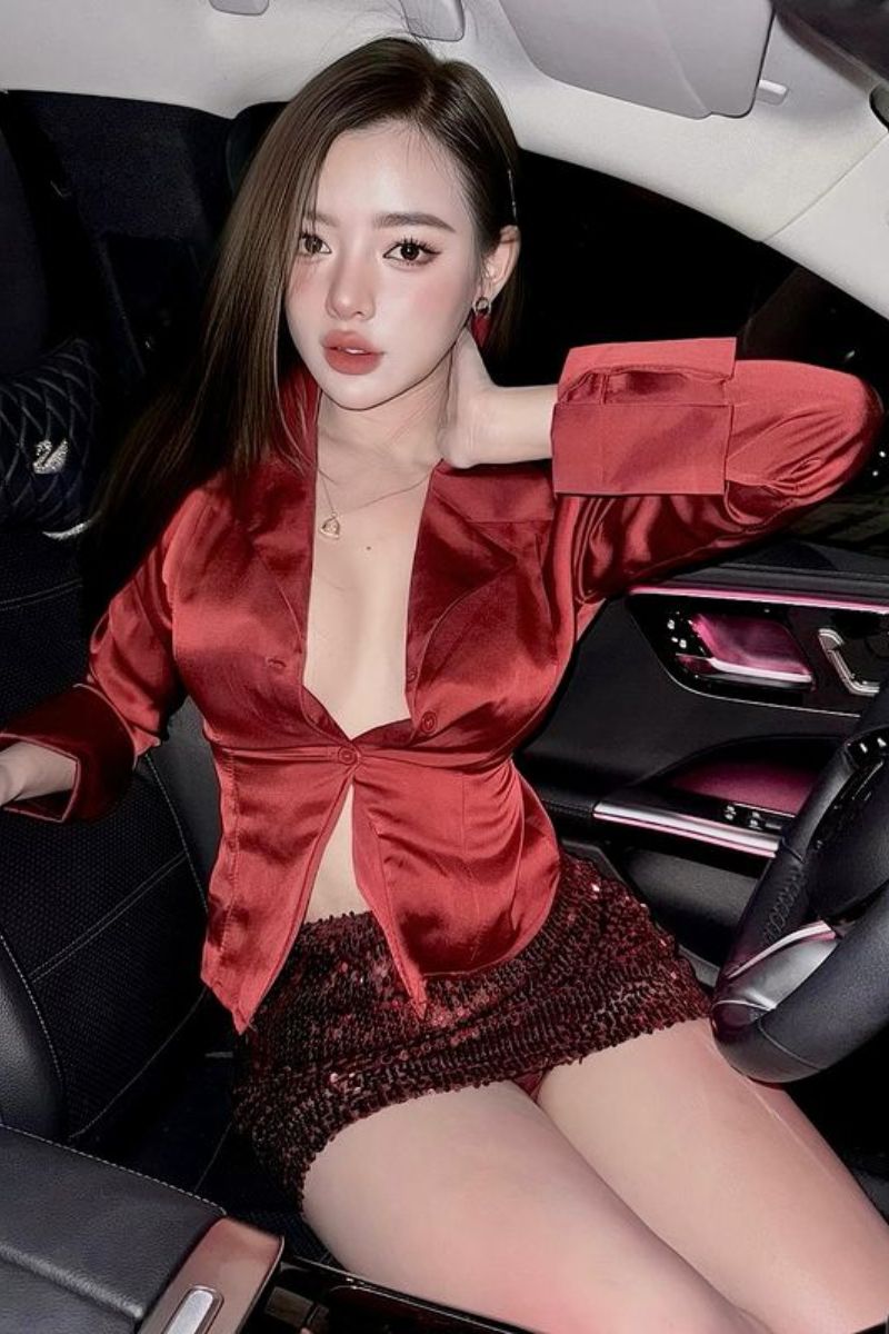 Ảnh tiktoker Na Thỏ sexy 5