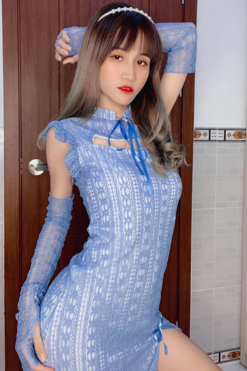 Ảnh tiktoker Tường Vyy Vê Vê sexy khó cưỡng 16