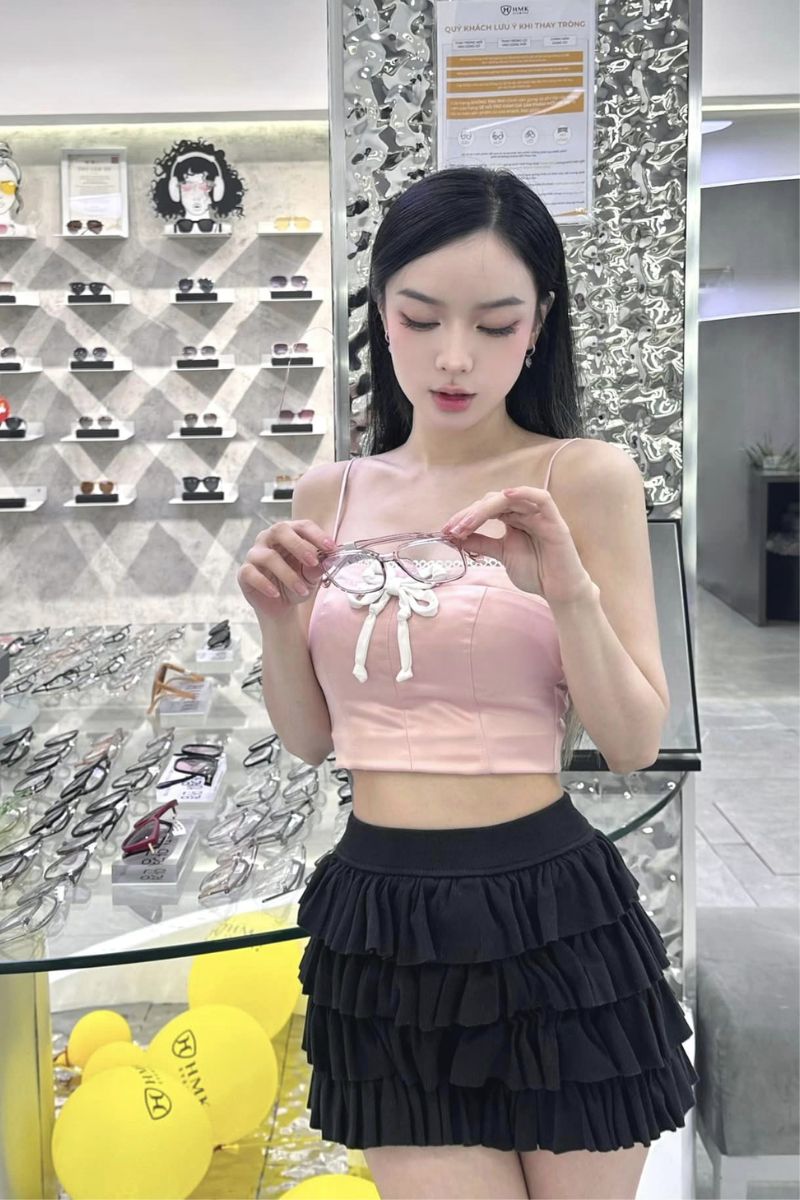 Ảnh tiktoker Vicky Thiên Trân sexy 23