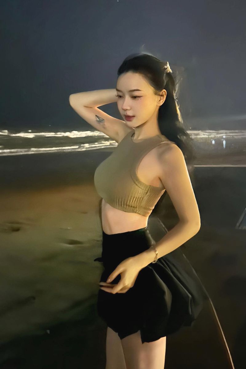 Ảnh tiktoker Vicky Thiên Trân sexy 26