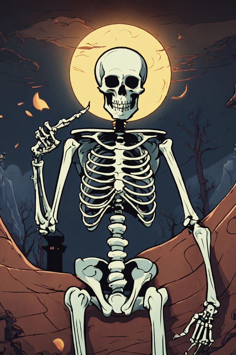 Spooky Skeleton Meme hot nhất 2