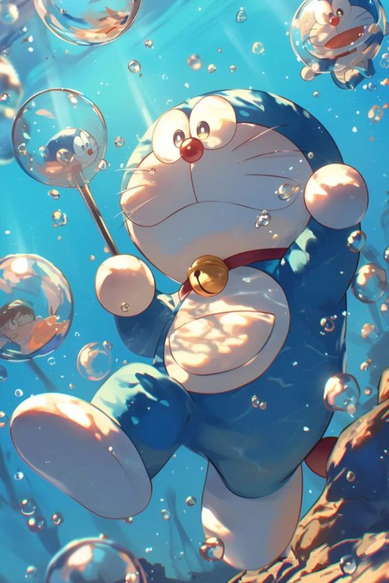 Ảnh Doraemon dễ thương 7