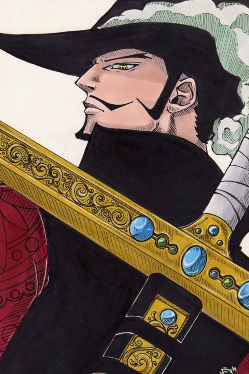 Ảnh Dracule Mihawk One Piece 8