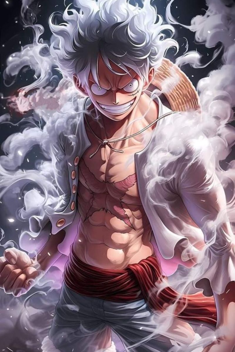 Ảnh Luffy Ngầu Gear 5 3