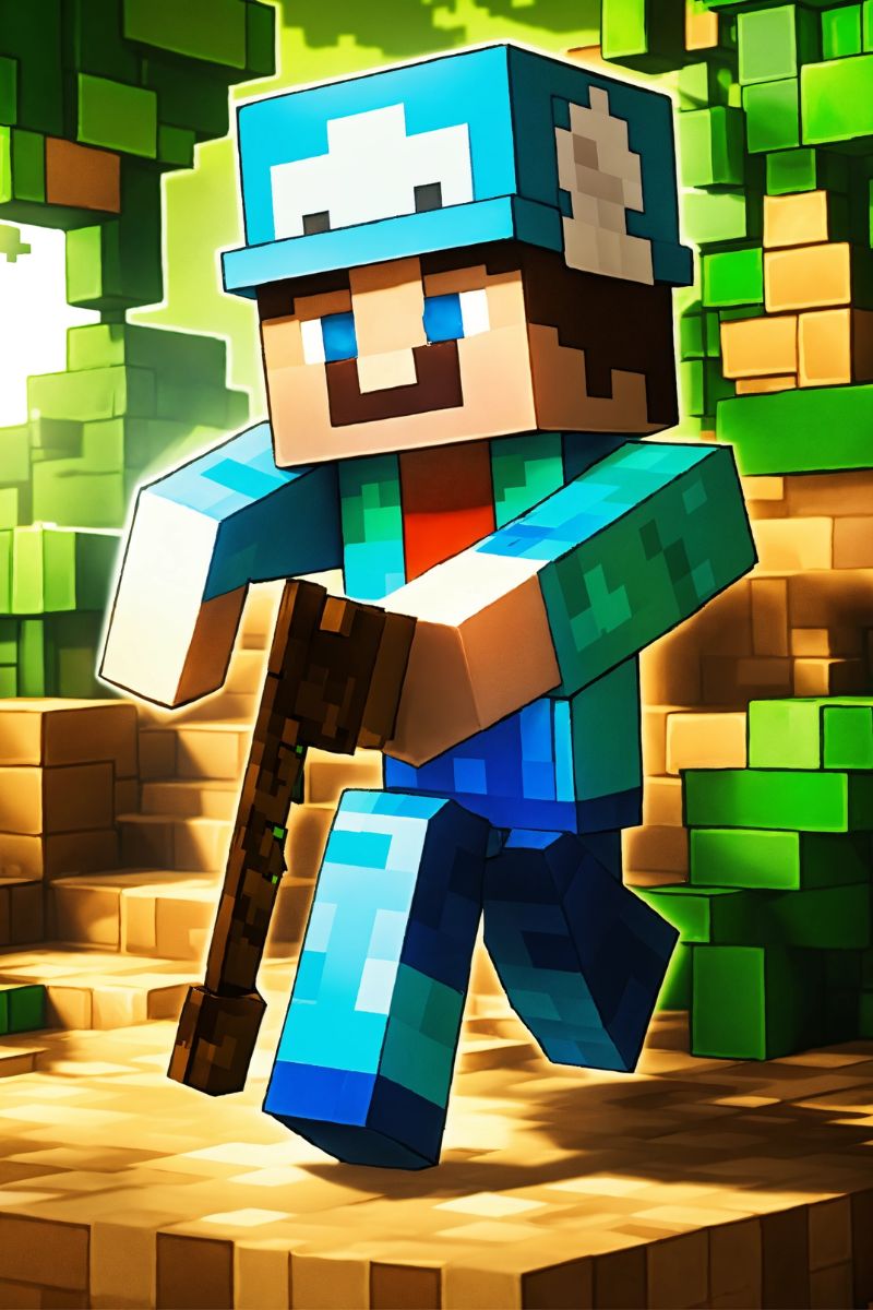 Ảnh Minecraft nhân vật 15