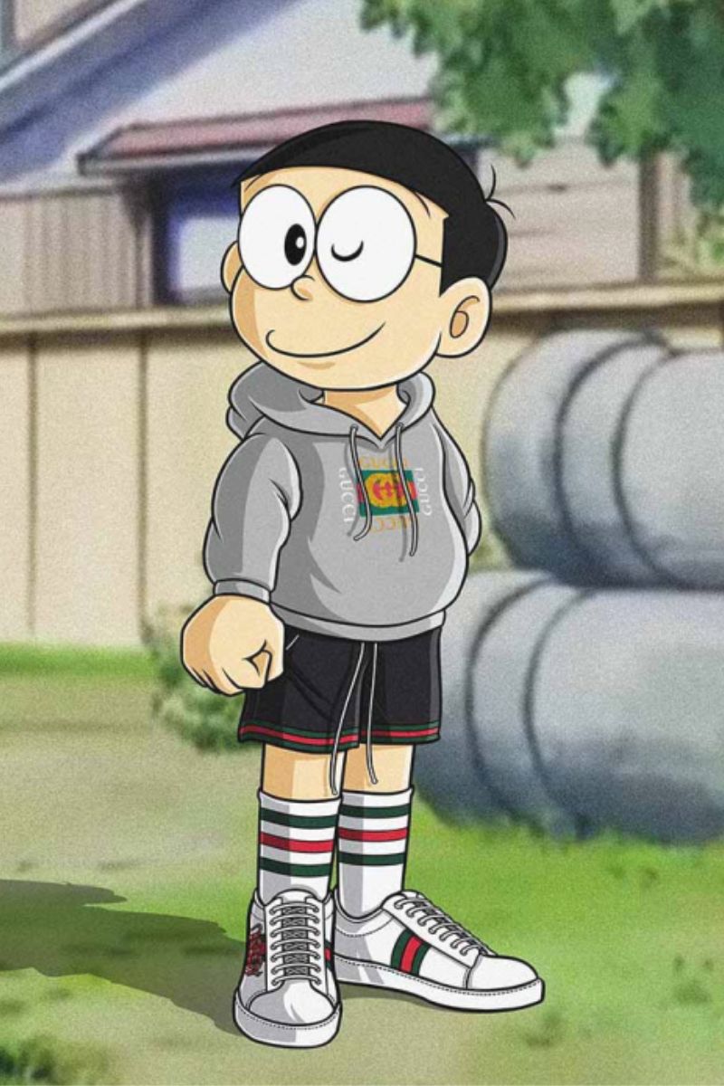 Ảnh Nobita buồn đẹp 11