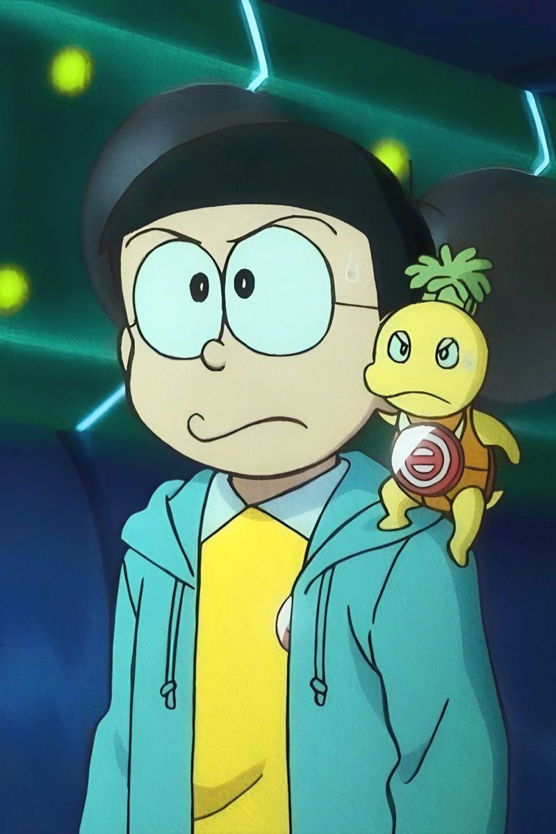 Ảnh Nobita buồn đẹp 12