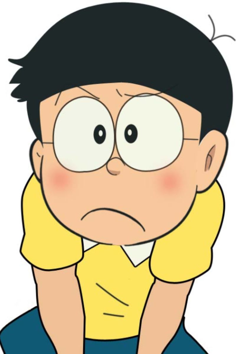 Ảnh Nobita buồn đẹp 2