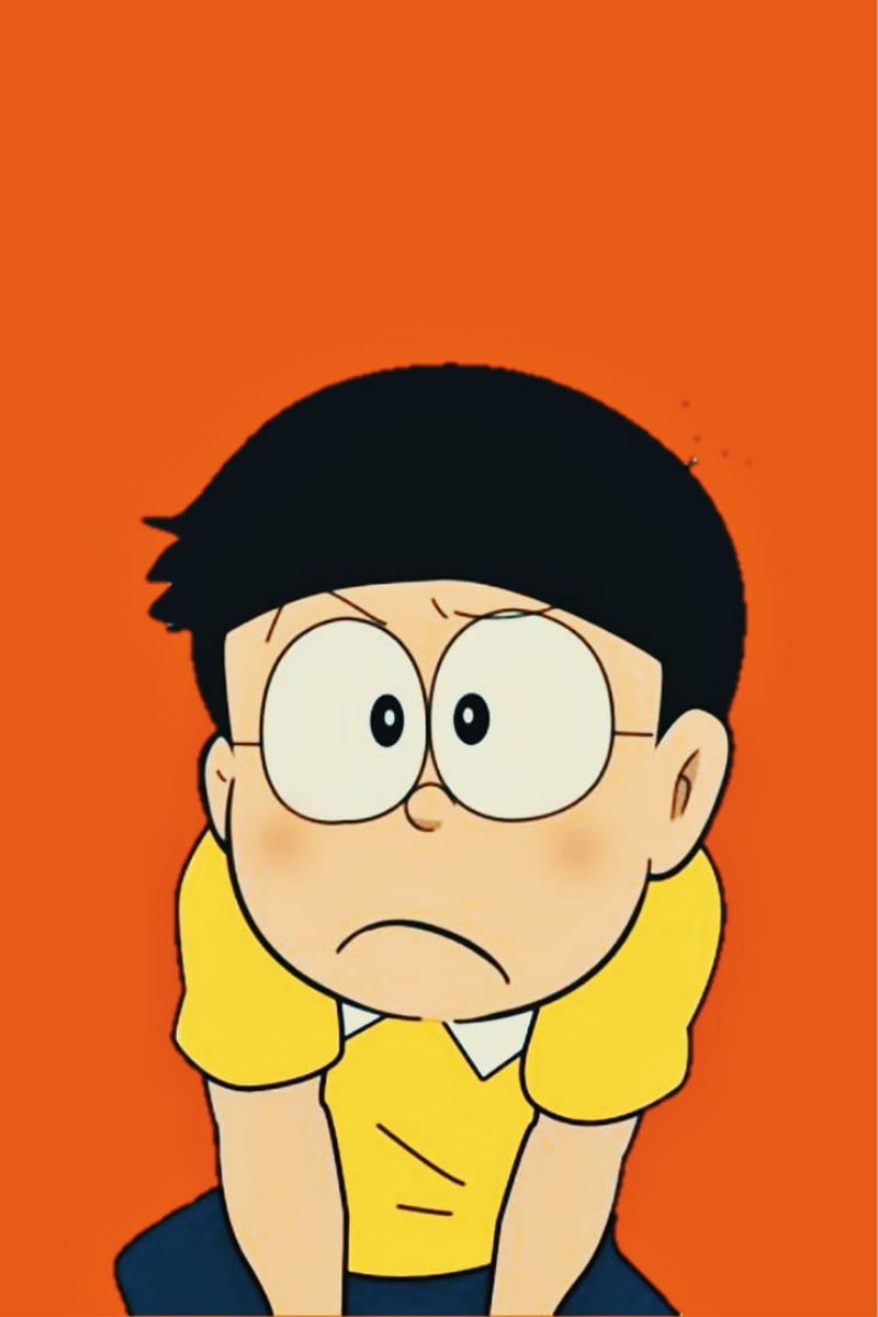 Ảnh Nobita buồn đẹp 3