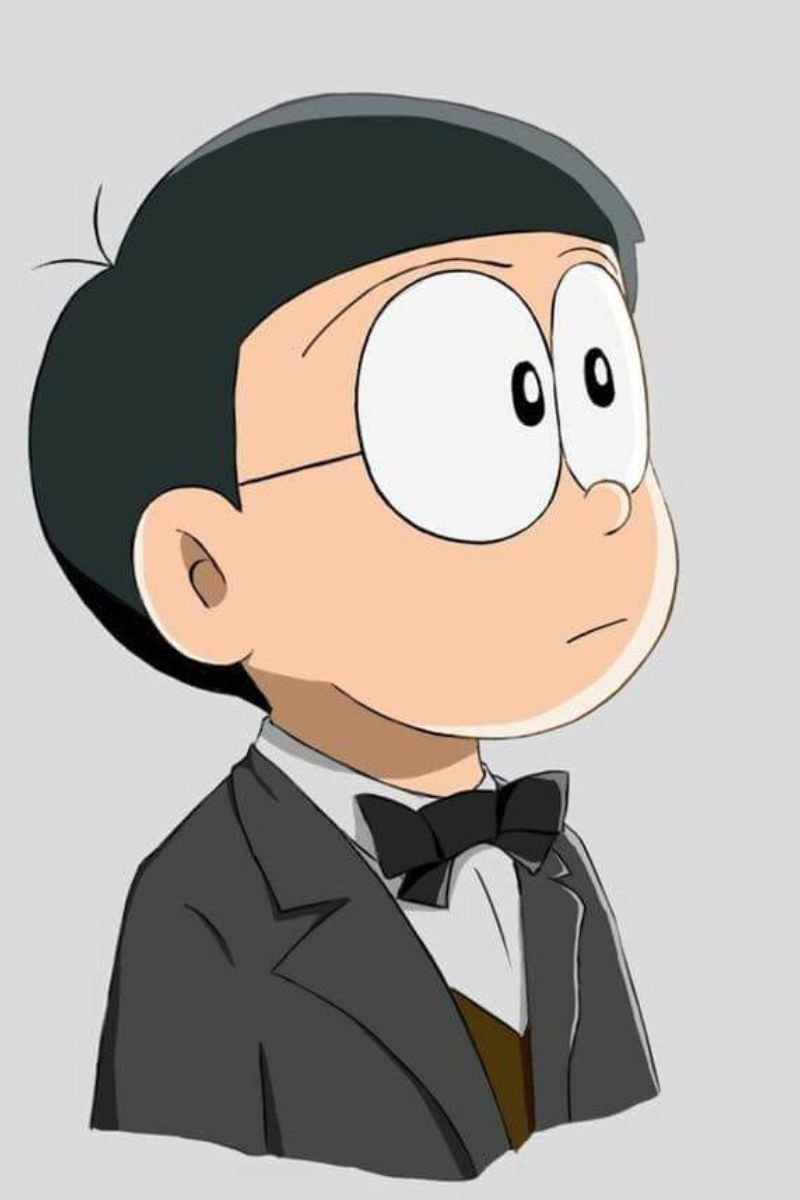 Ảnh Nobita buồn đẹp 5