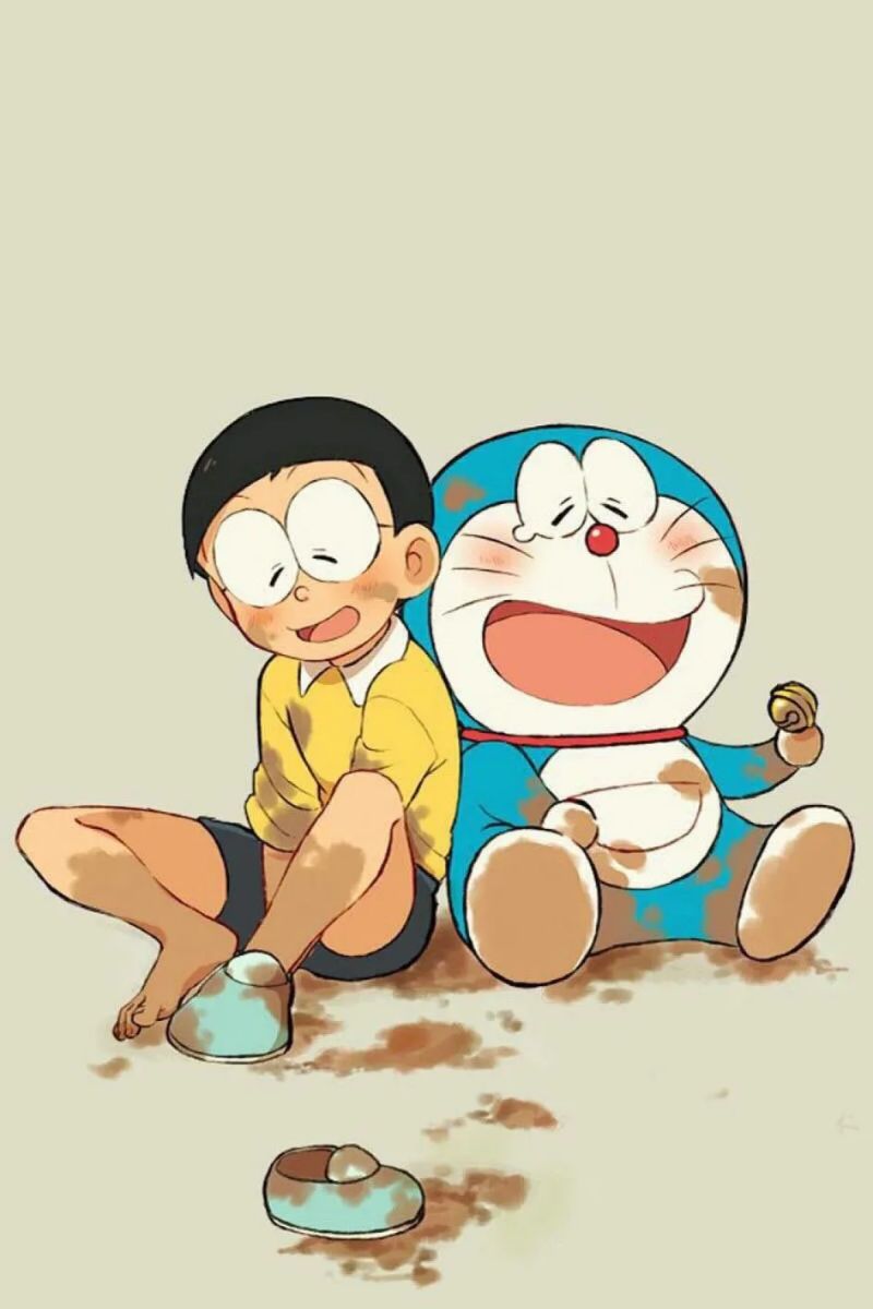 Ảnh Nobita buồn đẹp 9