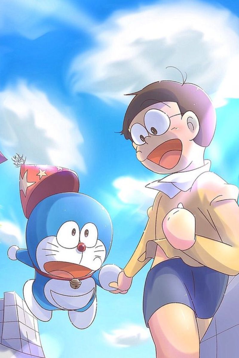 Ảnh Nobita cười 12