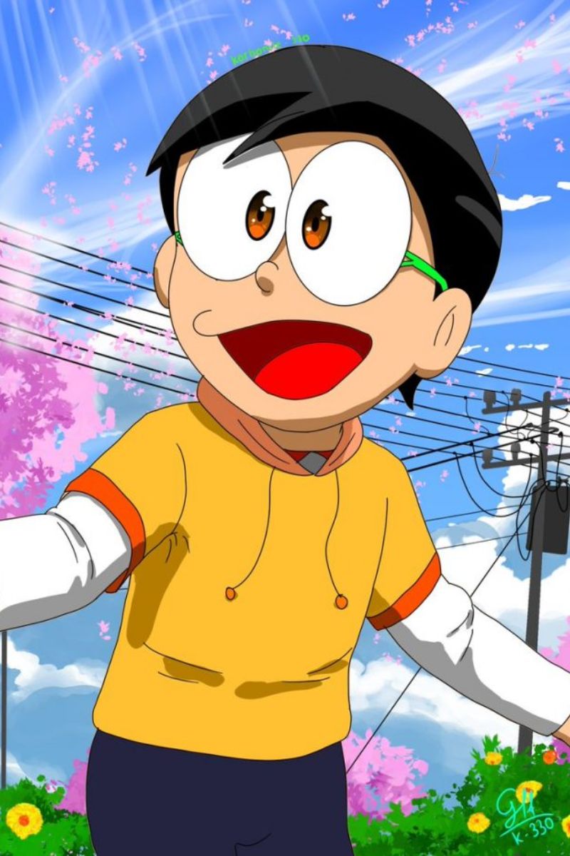 Ảnh Nobita cười 2