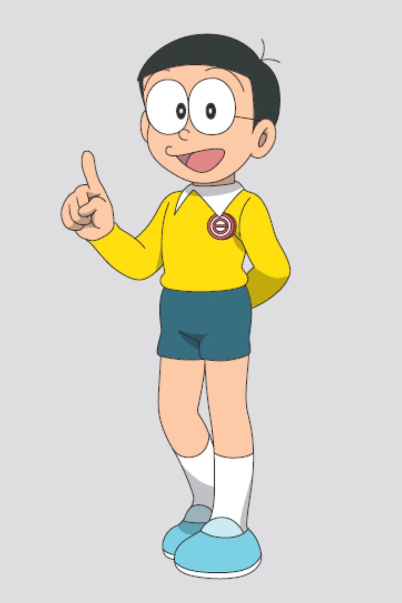 Ảnh Nobita cười 3