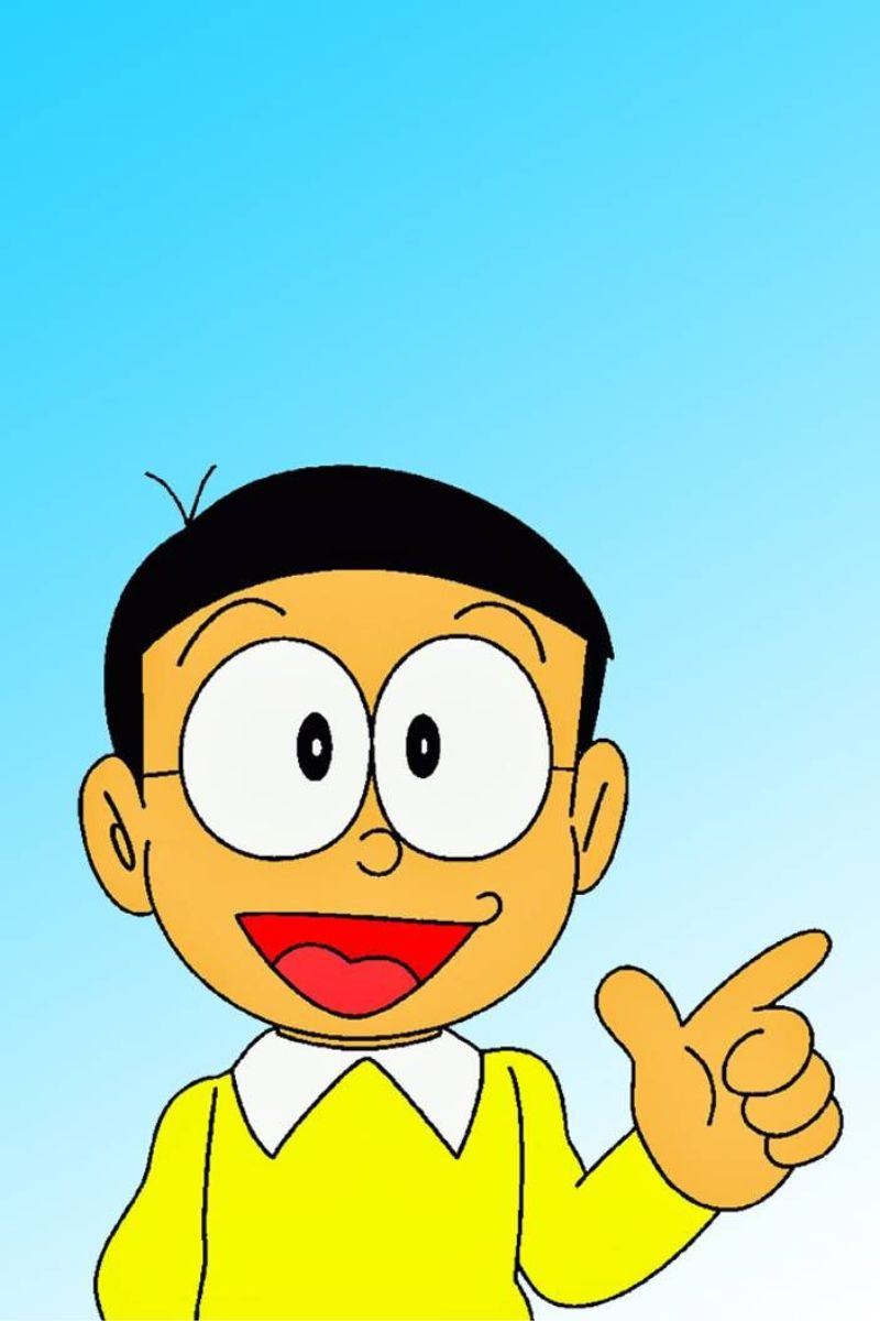 Ảnh Nobita cười 4