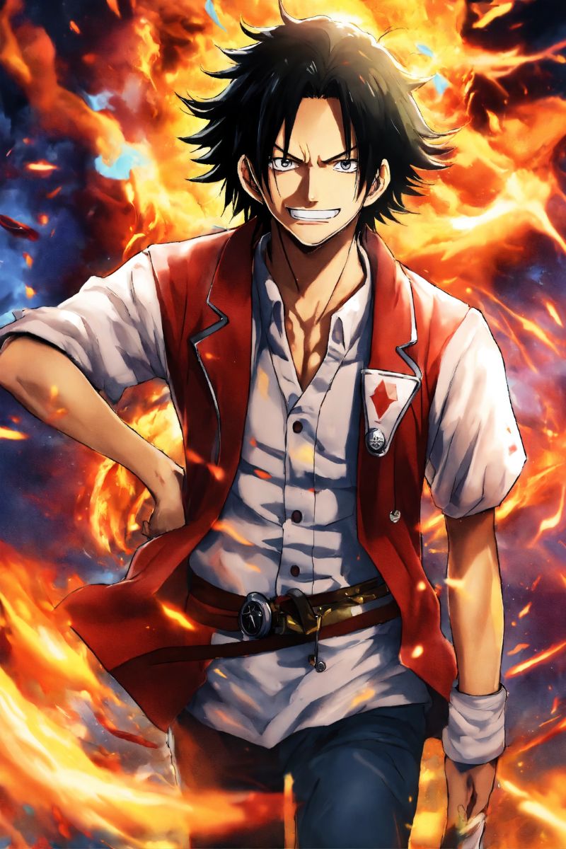 Ảnh Portgas D. Ace One Piece 12