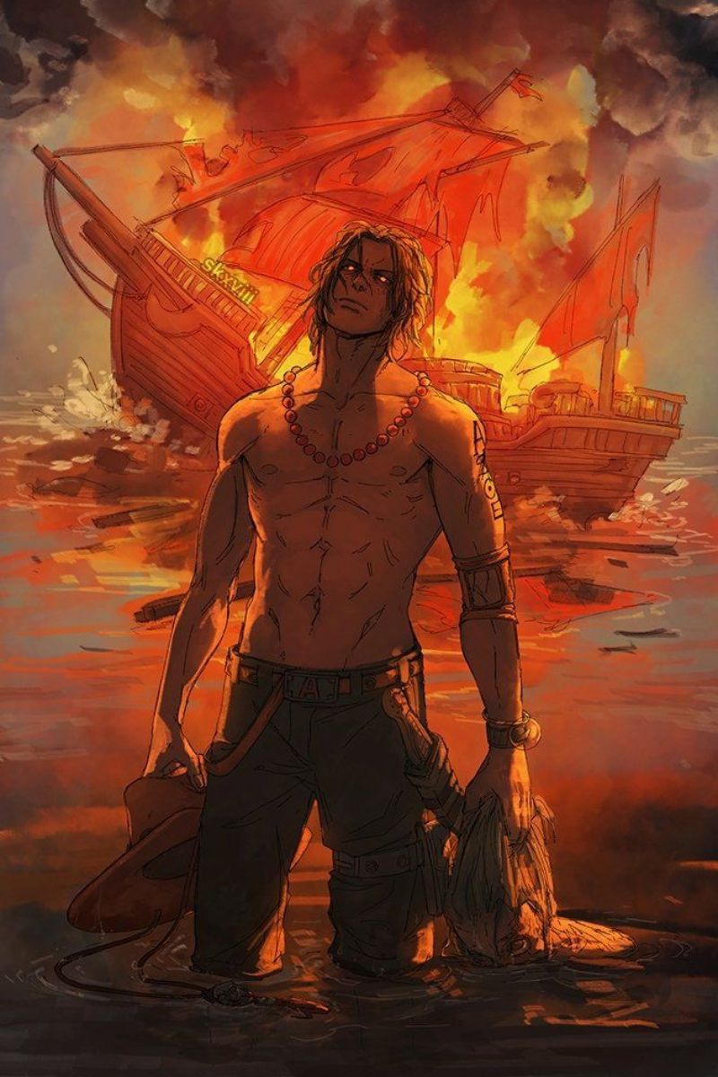 Ảnh Portgas D. Ace One Piece 18