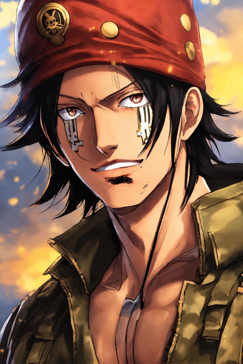 Ảnh Portgas D. Ace One Piece 3