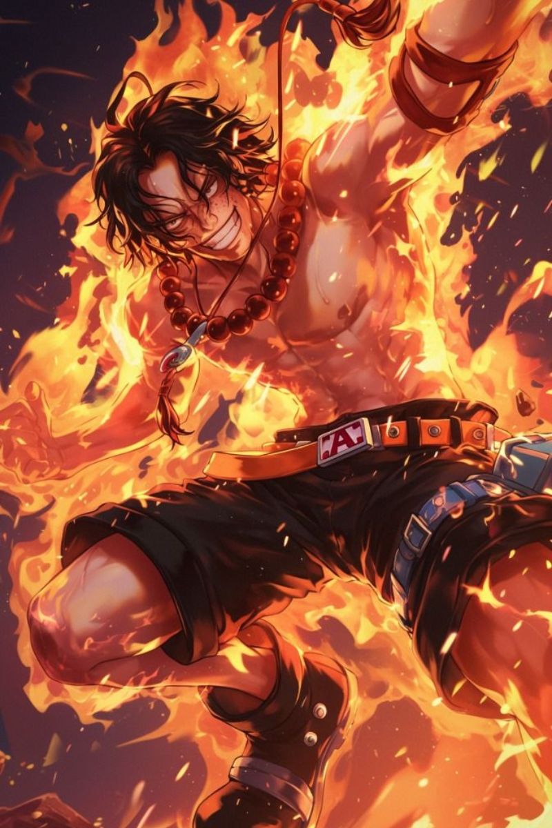 Ảnh Portgas D. Ace One Piece 4