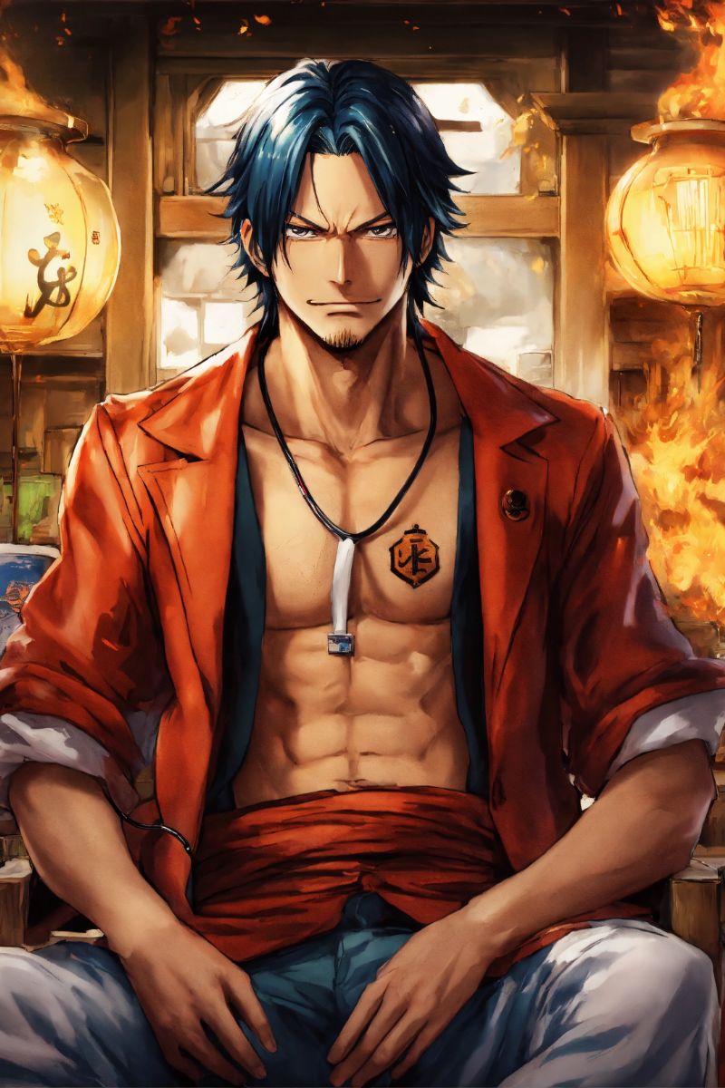 Ảnh Portgas D. Ace One Piece 6