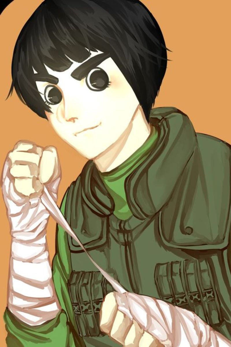 Ảnh Rock Lee ngầu nhất 10