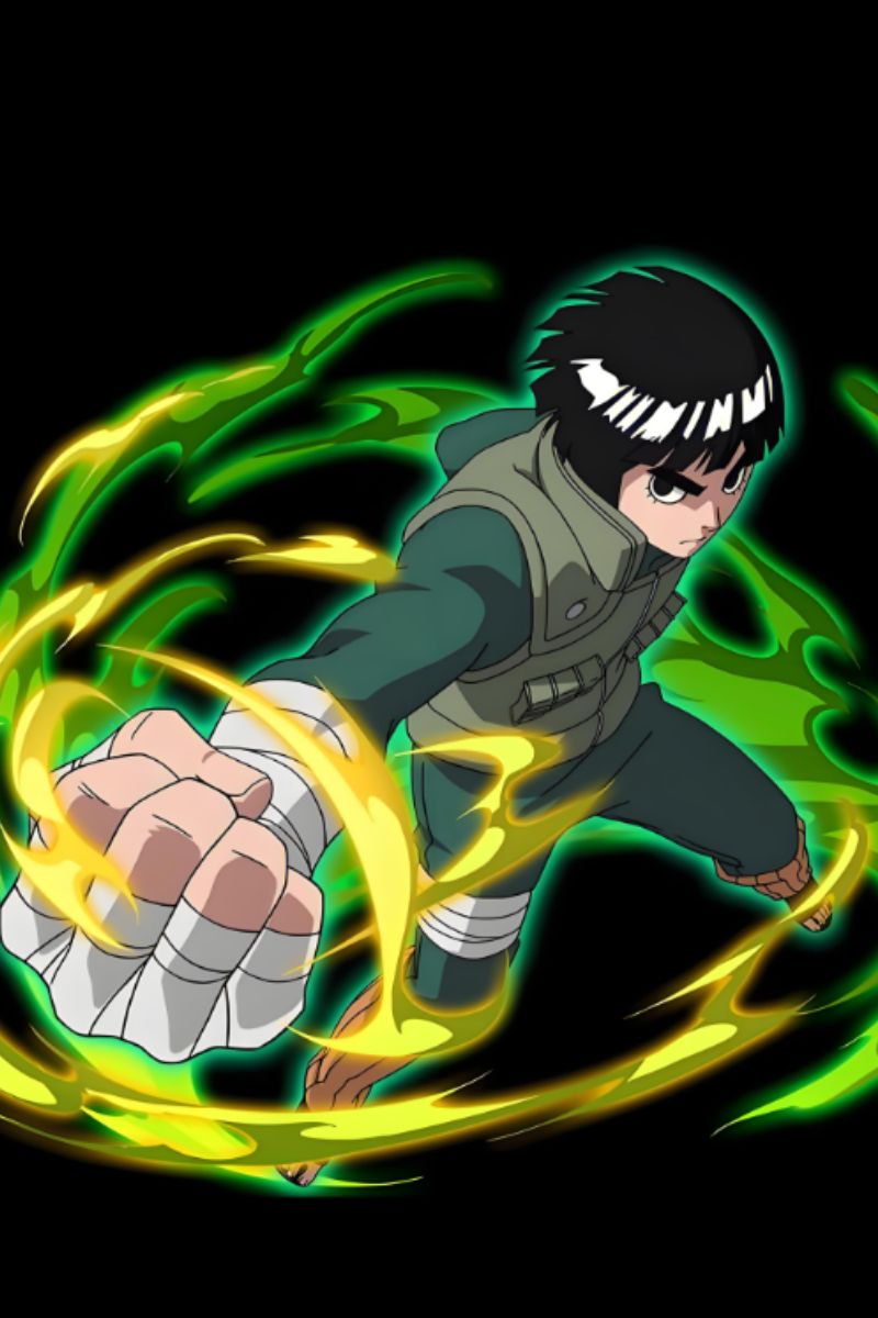 Ảnh Rock Lee ngầu nhất 3