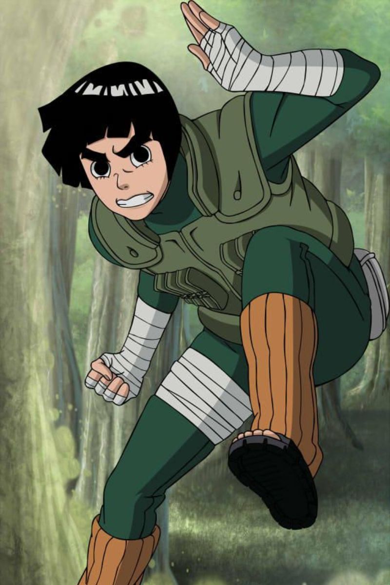 Ảnh Rock Lee ngầu nhất 4