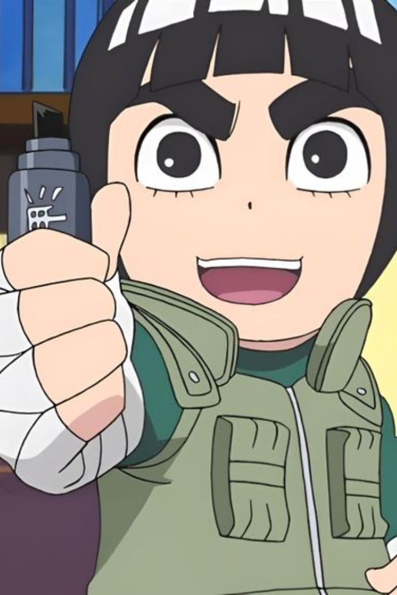 Ảnh Rock Lee ngầu nhất 8