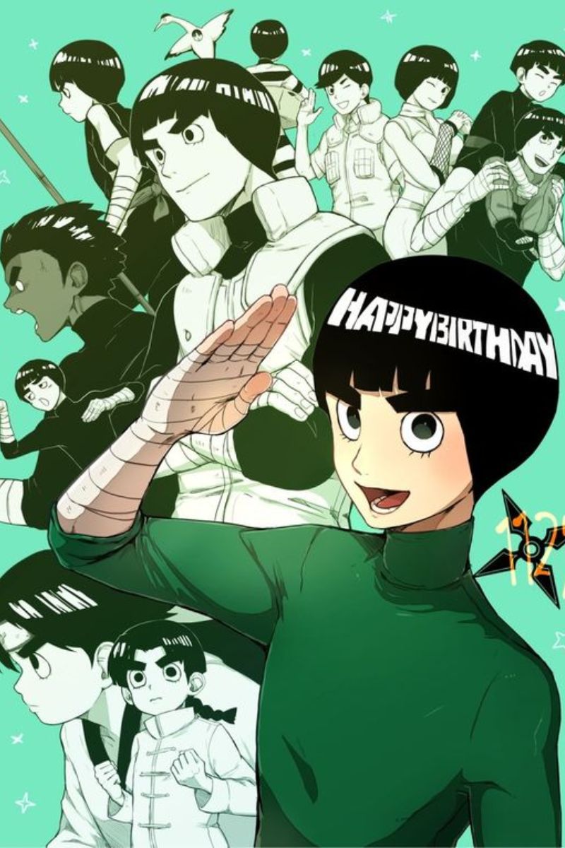 Ảnh Rock Lee ngầu nhất 9