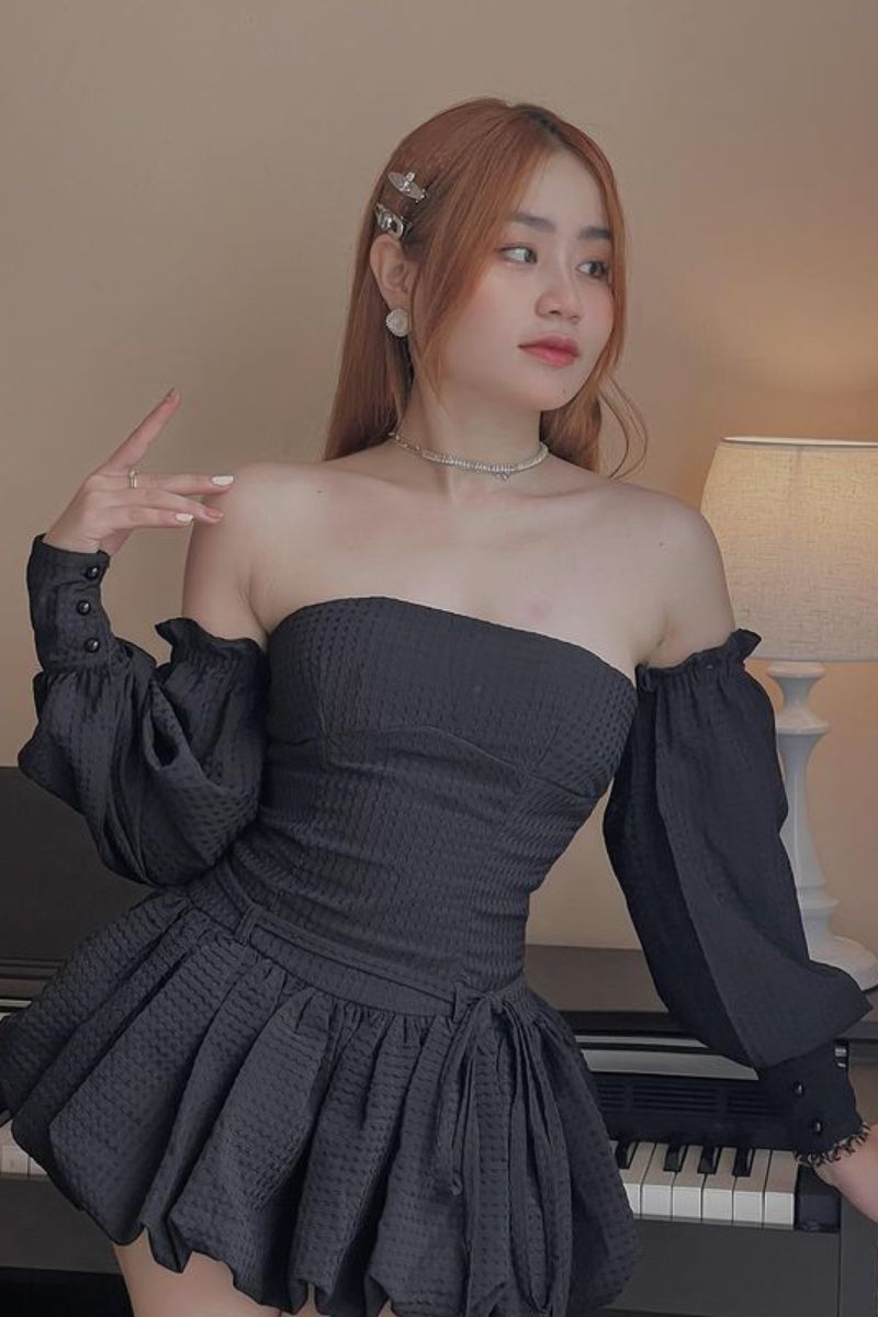 Ảnh tiktoker Kiều Oanh sexy 9